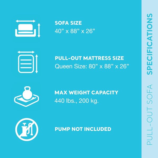 Intex Inflatable Pull-Out Sofa - Image 3