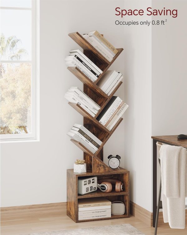 6 Tier Tree Bookshelf, - Image 5
