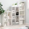 Furinno Luder Bookcase / Book / Storage , 5-Cube, White - Image 2